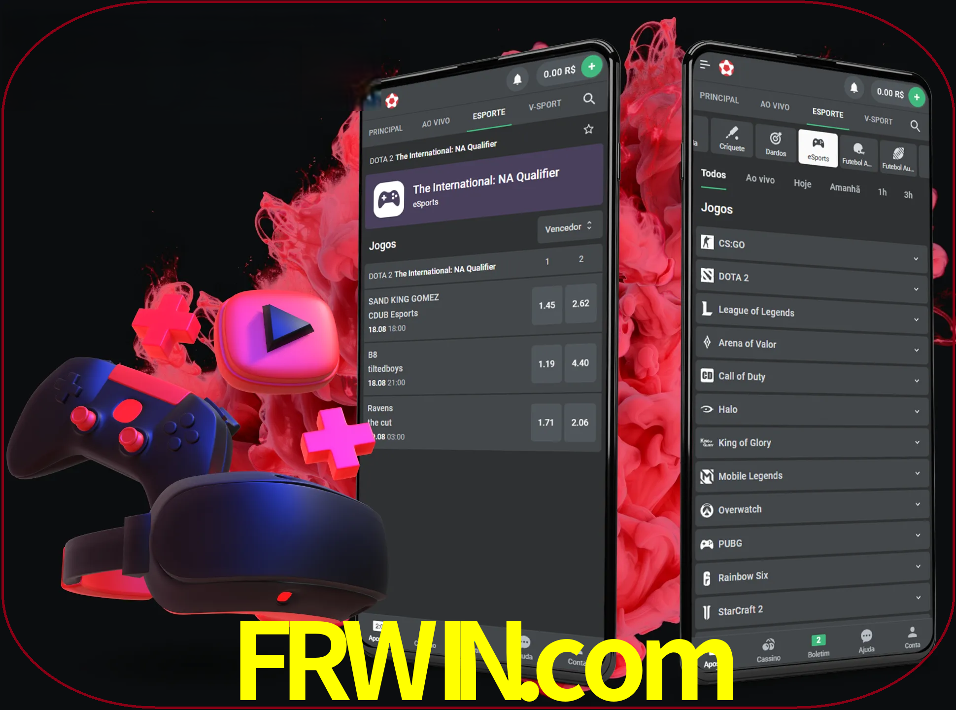 Para ter a aplicação móvel frwin no seu smartphone, basta descarregar o ficheiro apk e seguir as instruções.