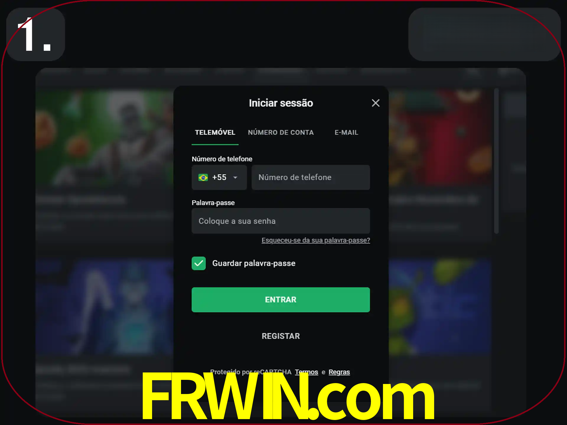 Acesse o site.